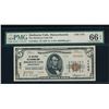 Image 1 : 1929 $5 Shelburne Falls National Bank Note PMG 66EPQ