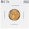 Image 1 : 1927 $2 1/2 Indian Head Quarter Eagle Gold Coin