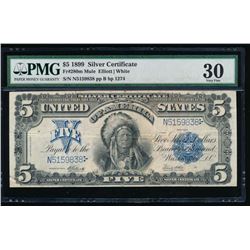 1899 $5 Chief Silver Certificate PMG 30