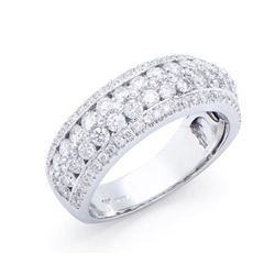 14KT White Gold 1.20ctw Diamond Ring