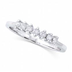 14KT White Gold 0.20ctw Diamond Ring