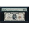 Image 1 : 1929 $5 Marlow National Bank Note PMG 66EPQ