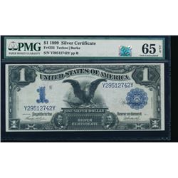 1899 $1 Black Eagle Silver Certificate PMG 65EPQ