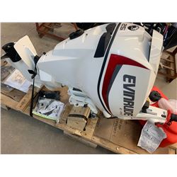 Boat Motor: 25 H.P. Evinrude with Gas Tank