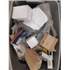 Image 1 : Large Tote with variety of Boat Parts & Access plus Misc. RV Parts