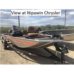 Used 2018 Basstracker / 40HP Merc Trailer Package Can be Viewed at the Nipawin Location