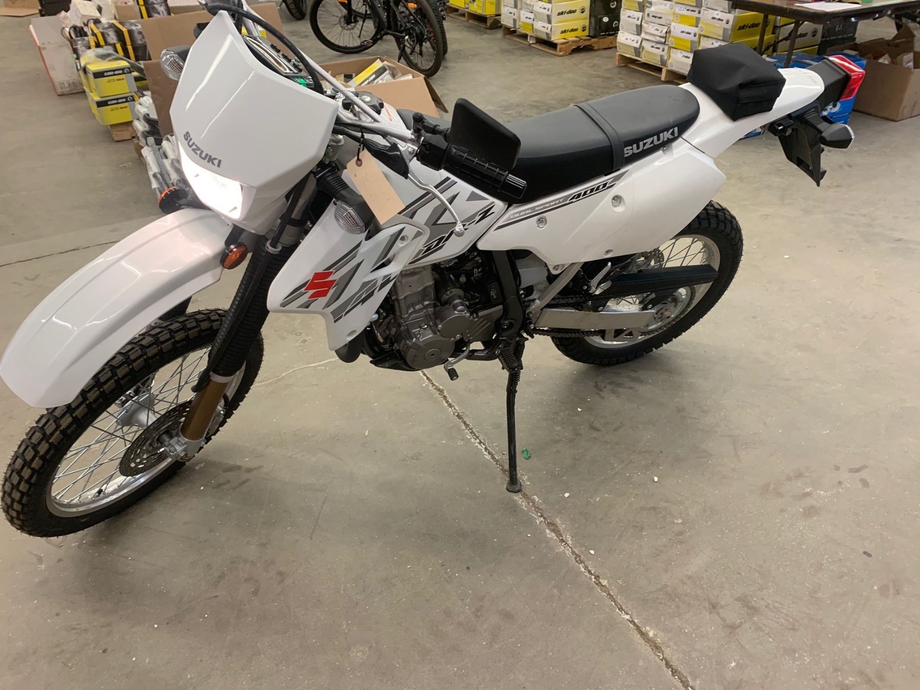 Motorcycle 2018 Suzuki DRZ Dual Sport 400
