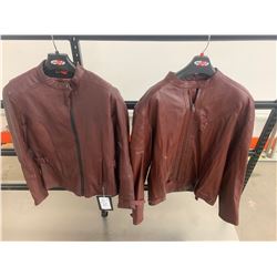 Joe Rocket His & Hers Leather Jackets