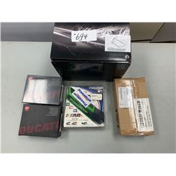 Storage Bag, hand Guards Helemet and other accessories