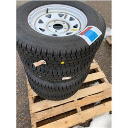Steel Trailer Tires and Wheels