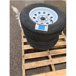 Steel Trailer Tires and Wheels