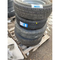 Steel Trailer Tires and Wheels