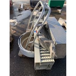 Boat Fenders, Trailer Fenders, Checker Plate Tool Box and misc items