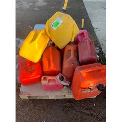 Jerry Cans, Coleman Cooler and Collant