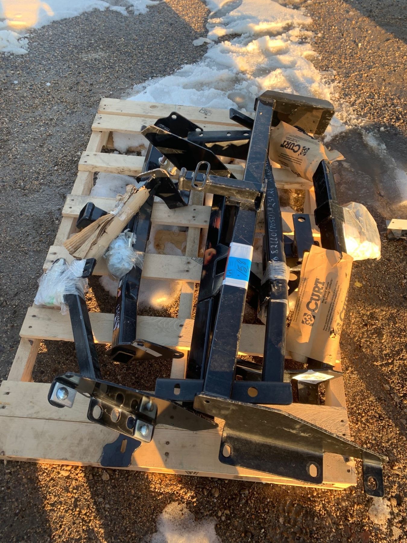 Unused Curt Hidden Hitches