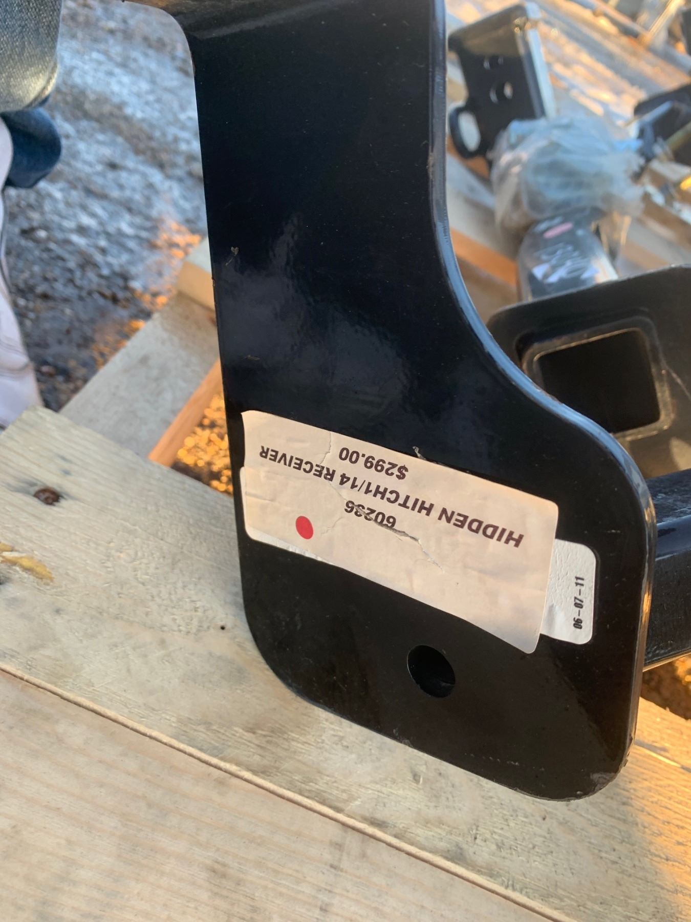 Unused Curt Hidden Hitches