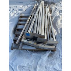 Aluminum Dock Legs and trim kits