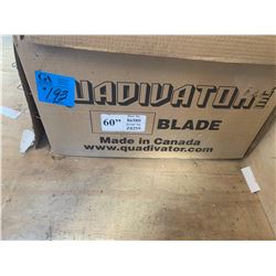 60" Quadivator Dozer Blade