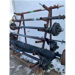 Metal Iron Pipe Rack
