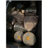 Image 10 : Trailer Fenders, wheel centre caps. Brake pads and misc items