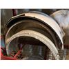 Image 1 : Trailer Fenders, wheel centre caps. Brake pads and misc items