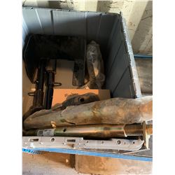 Cases of Antifreeze, Trailer Fenders, weather stripping, hydraulic ram