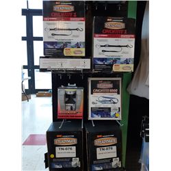 Super Hangers, Tie Downs, Tire Nets and other items