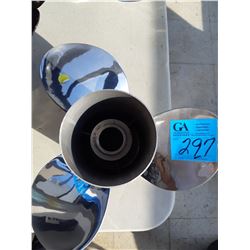1 New Stainless Steel Prop 14 1/2" x 15"