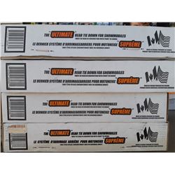 Snomobile tie downs
