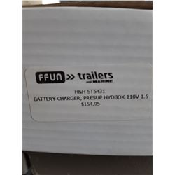 2 H & H ST5431 Battery Chargers Press up Hydro Box 110V 1.5
