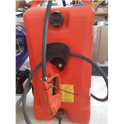 53 Litre/14 Gallon Flo'n Go Portable Gas Tank Dura Max with Hose on Wheels