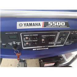 New Yamaha 5500  Gas Generator Model# EF5500DE SN: 7P5-0271519