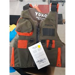 3 New Yukon Adult Life Vests, 2 Youth & 2 Infant Life Vests