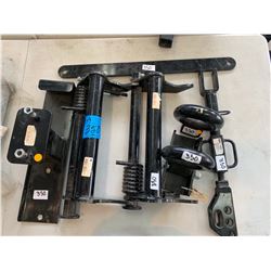 Lift Rod Assembly Part#  A1896553, G-Tow Pintle Hitch 3" Part#  63036, 3" Pintle Hitch Adjustable Ey