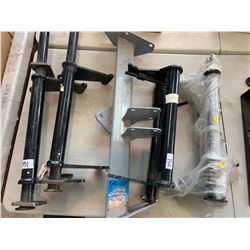 2 - Hinge Assembly for Beaver Tail Ramps Part#  PJ160214, 1 H & H Tongue Cross Brace with Jack Plate