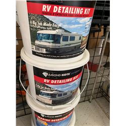 2 R.V. Detailing Kits, 2 Marine Detailing Kits