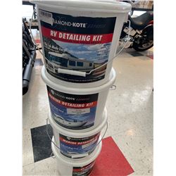 2 R.V. Detailing Kits, 2 Marine Detailing Kits