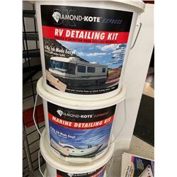 2 R.V. Detailing Kits, 2 Marine Detailing Kits