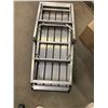 Image 4 : 1 Lot 6' Fiber Glass Ladder, 1 - Aluminum Collapsible Step Stool