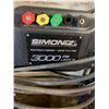 Image 2 : 1 Simoniz Pressure Washer - Platinum Series with Wand - 3000PSI Serial # JH18050301030719