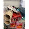 Image 2 : Tubes of Caulking, used Misc. Lubricants, Partial Cans of Glass Cleaner, WD-40, Sea Foam, Tire & Tub