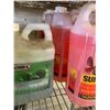 Image 6 : Partial Cans Misc. Break Fluid, Compressor Oil, Washer Pump Oil, Synthetic Oil, Kleen Flo, Synthetic