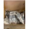 Image 2 : 2 Boxes of New Shipping Supply Strapping, 1 Case of 6 - 6"x9" Plastic Zip Bags, 8 New Safety Glasses
