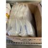 Image 3 : 2 Boxes of New Shipping Supply Strapping, 1 Case of 6 - 6"x9" Plastic Zip Bags, 8 New Safety Glasses
