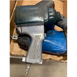 3 Impact Wrenches 3/4" & 1/2" (Ingersoll Rand & Blue Point)