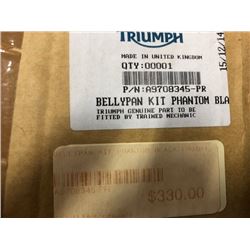 Triumph Belly Pan Part# A97083445PR, Triumph Engine Dresser Bars Part# A9788004