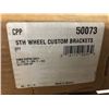 Image 1 : 5th Wheel Custom Brackets Part# 50073 for Ford, Rails with Hardware Part# 58058