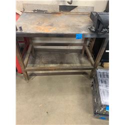Steel Work Bench with Erwin Vice #8