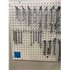 Image 4 : Peg Board with Wrenches 7 Pipe Wrench