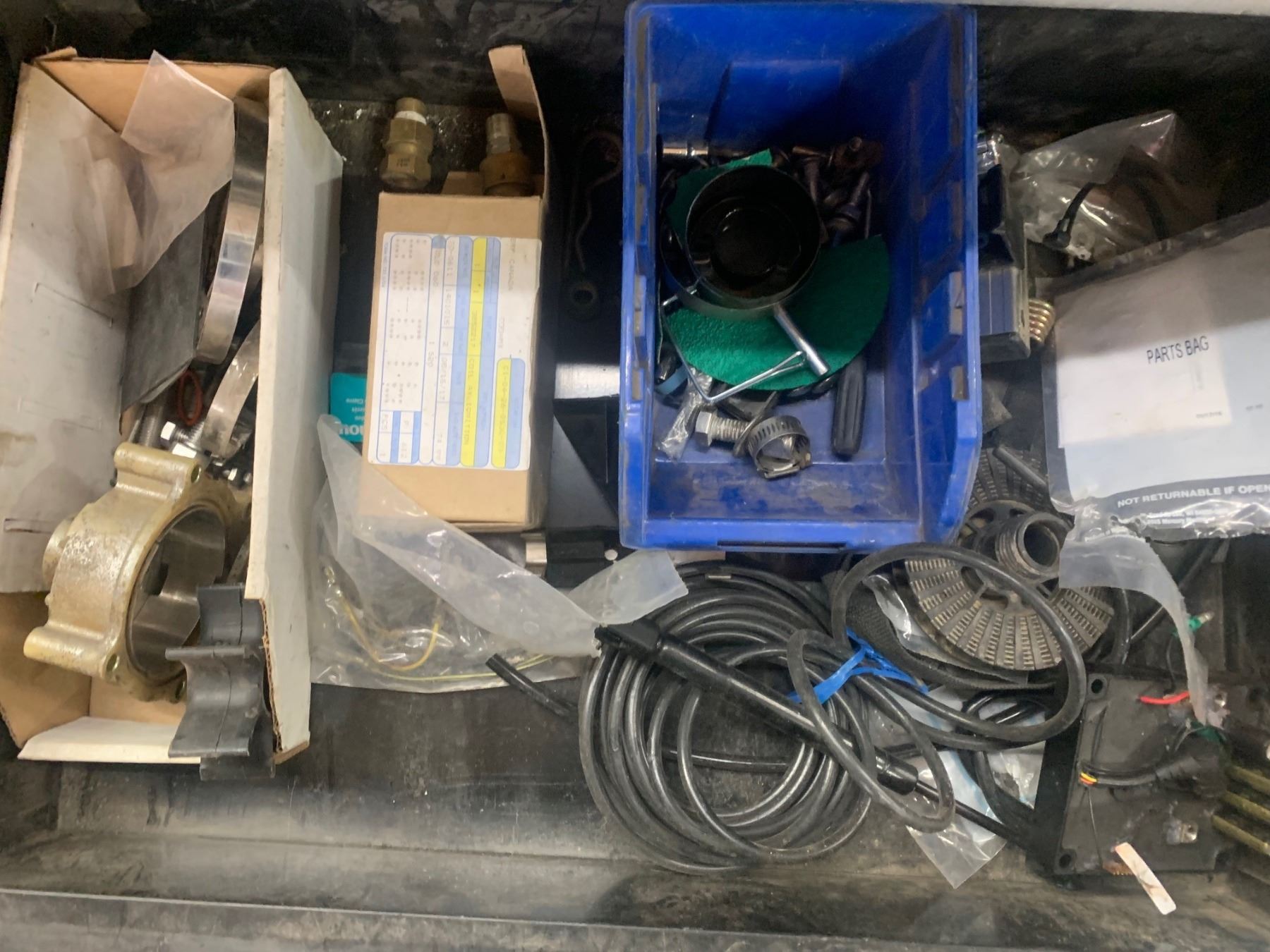 Mastercraft Tool Chest on Wheels containing Flush Buddy Engine Flusher